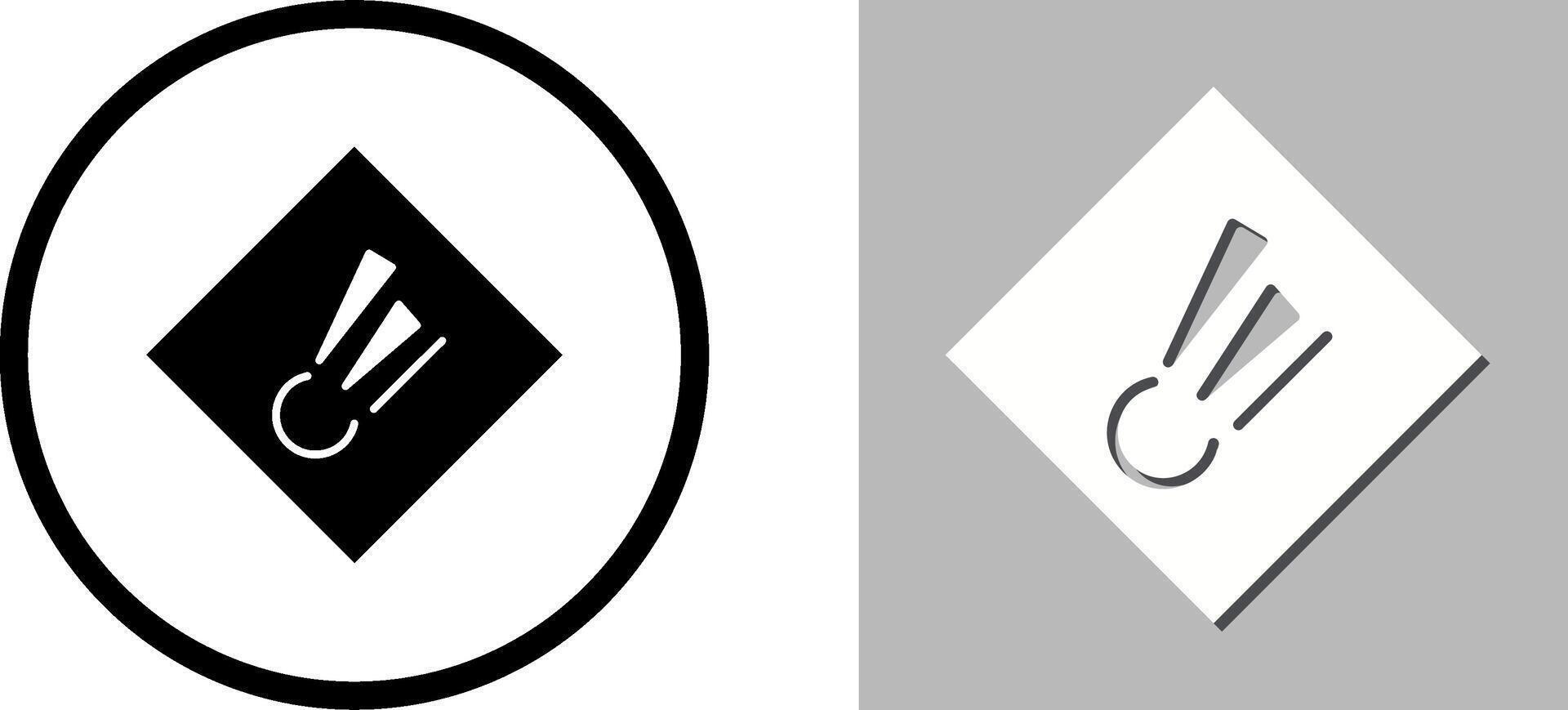 Explosive Material Icon Design vector