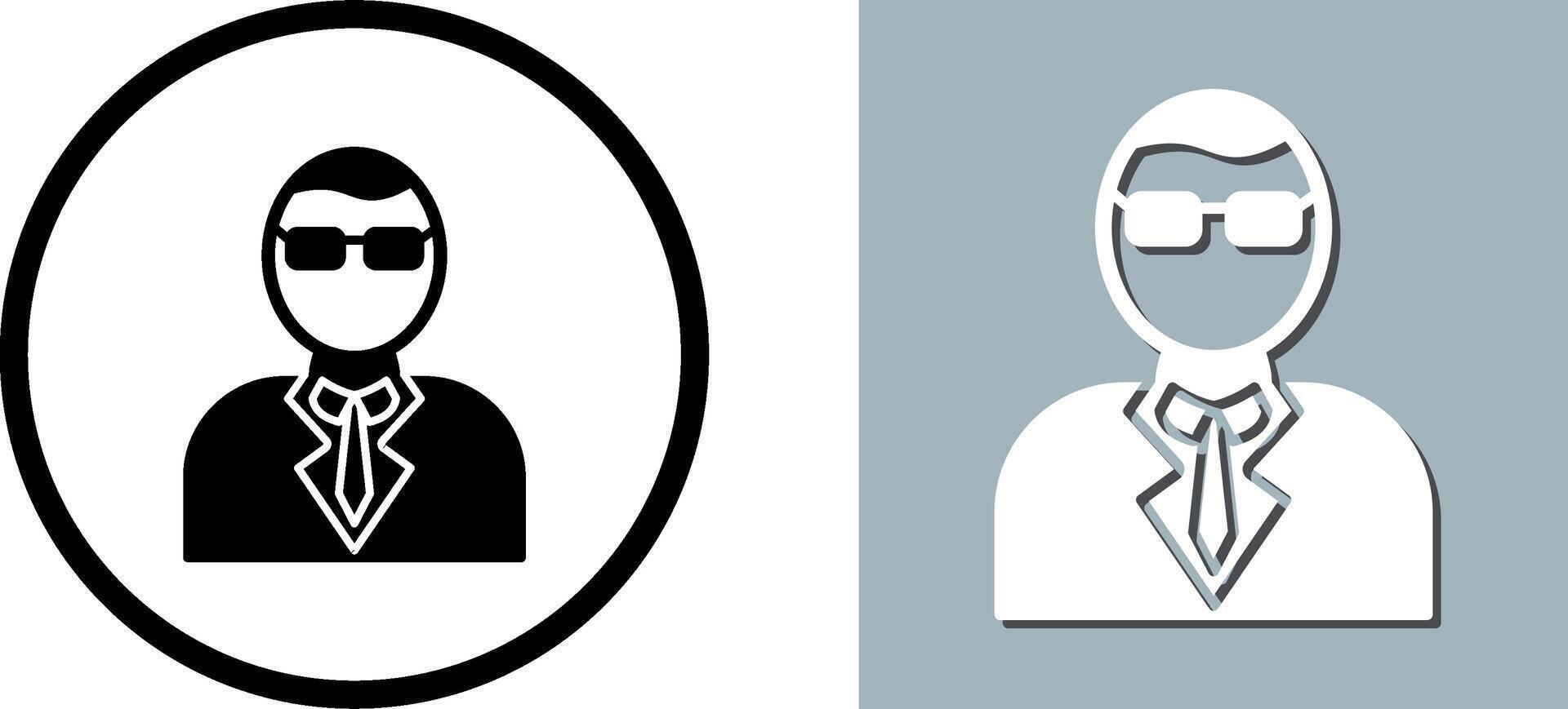 Casino Manager Icon Design vector
