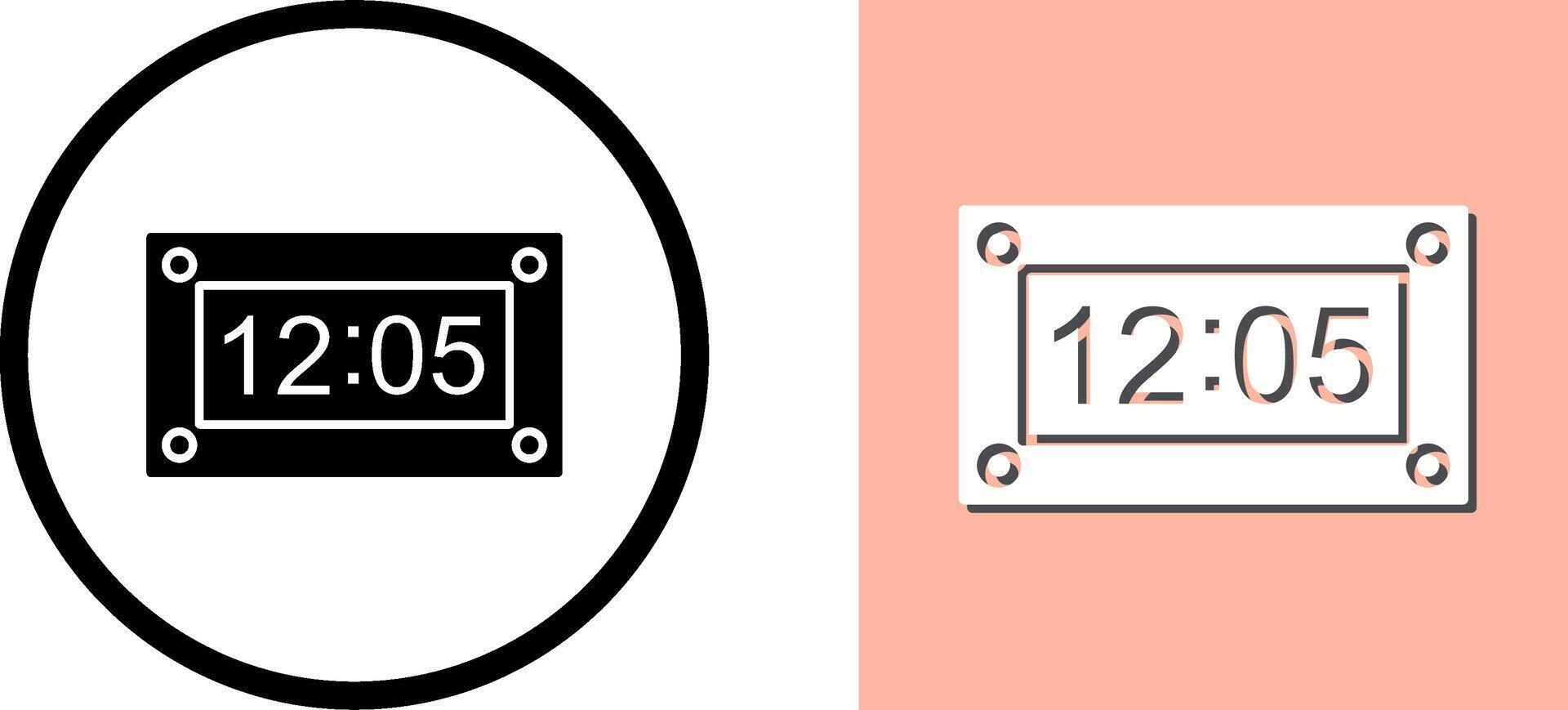 Unique Timer Icon Design vector