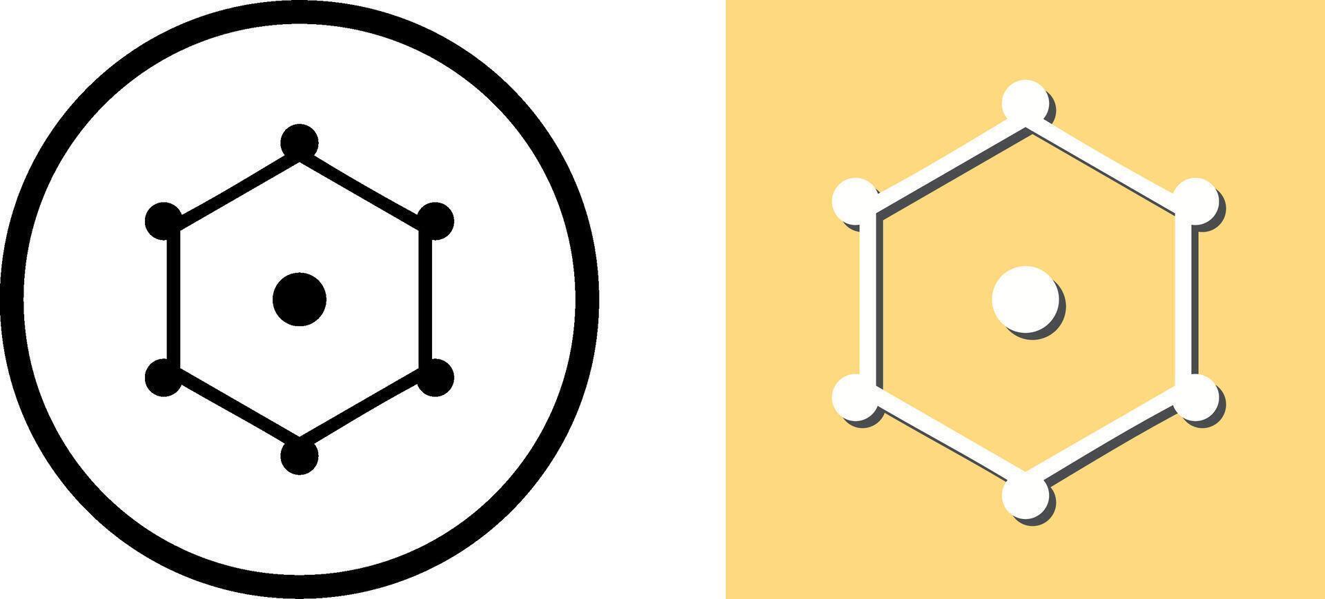 Unique Nodes Icon Design vector