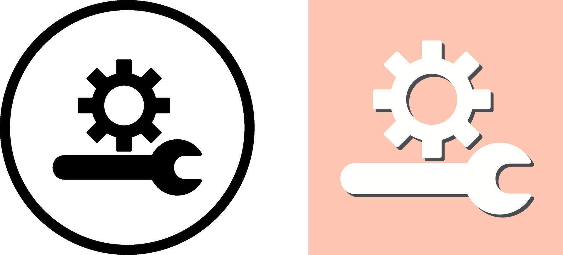 Unique Technical Support Icon Design vector