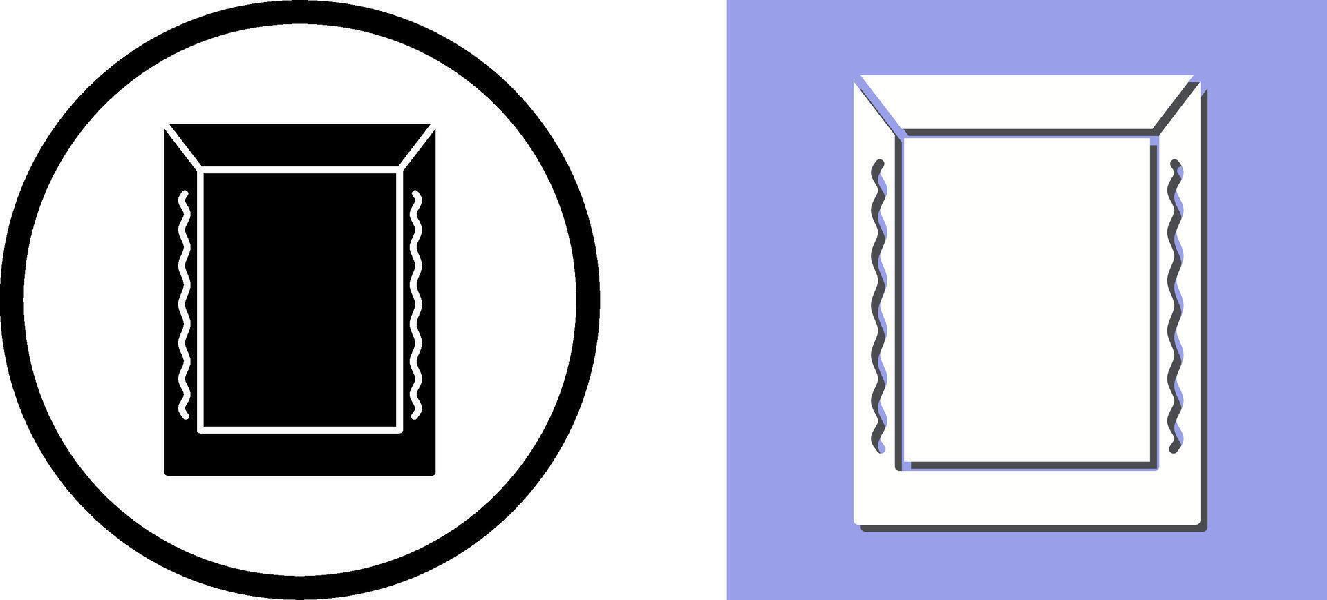 Unique Frame Icon Design vector