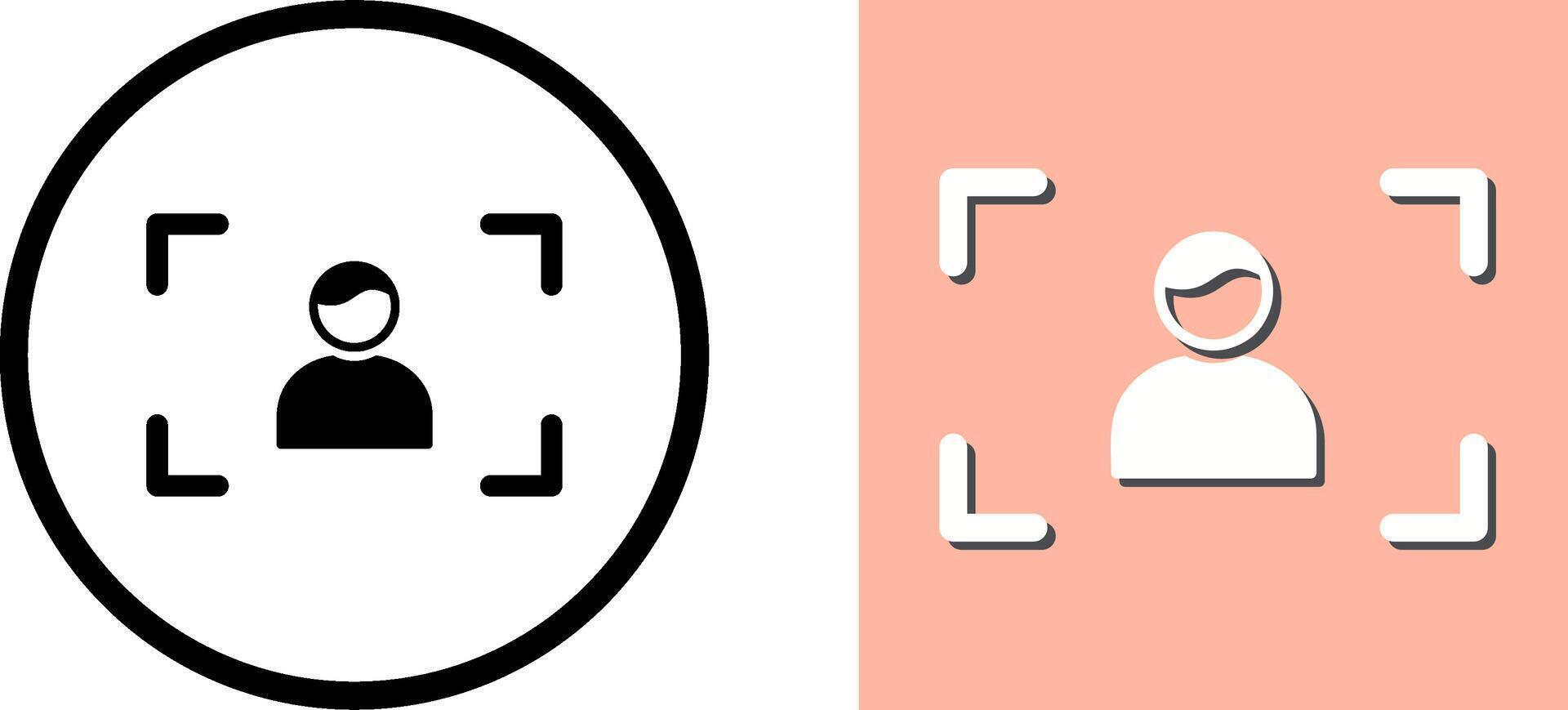 Unique Focus Icon Design vector