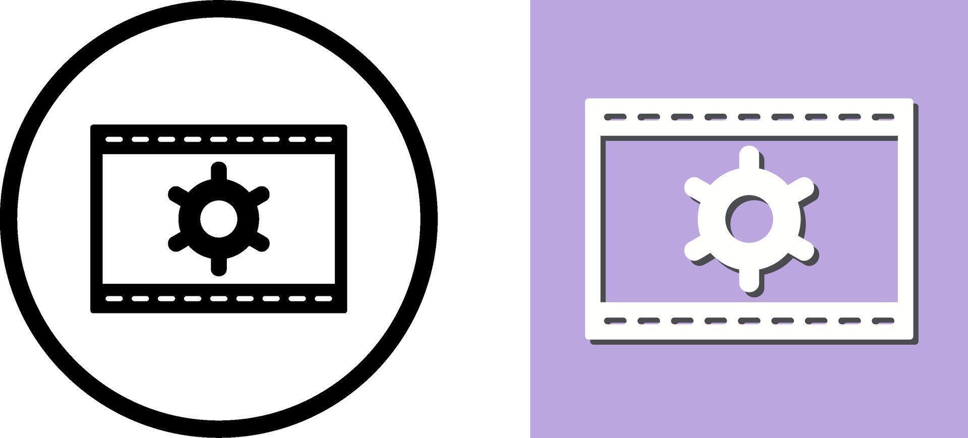 Unique Web Optimization Icon Design vector