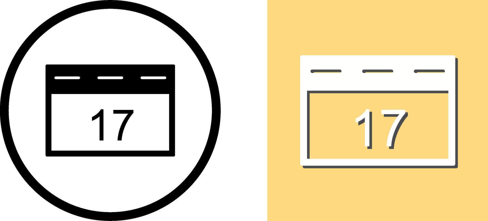 Unique Event Management Icon Design vector