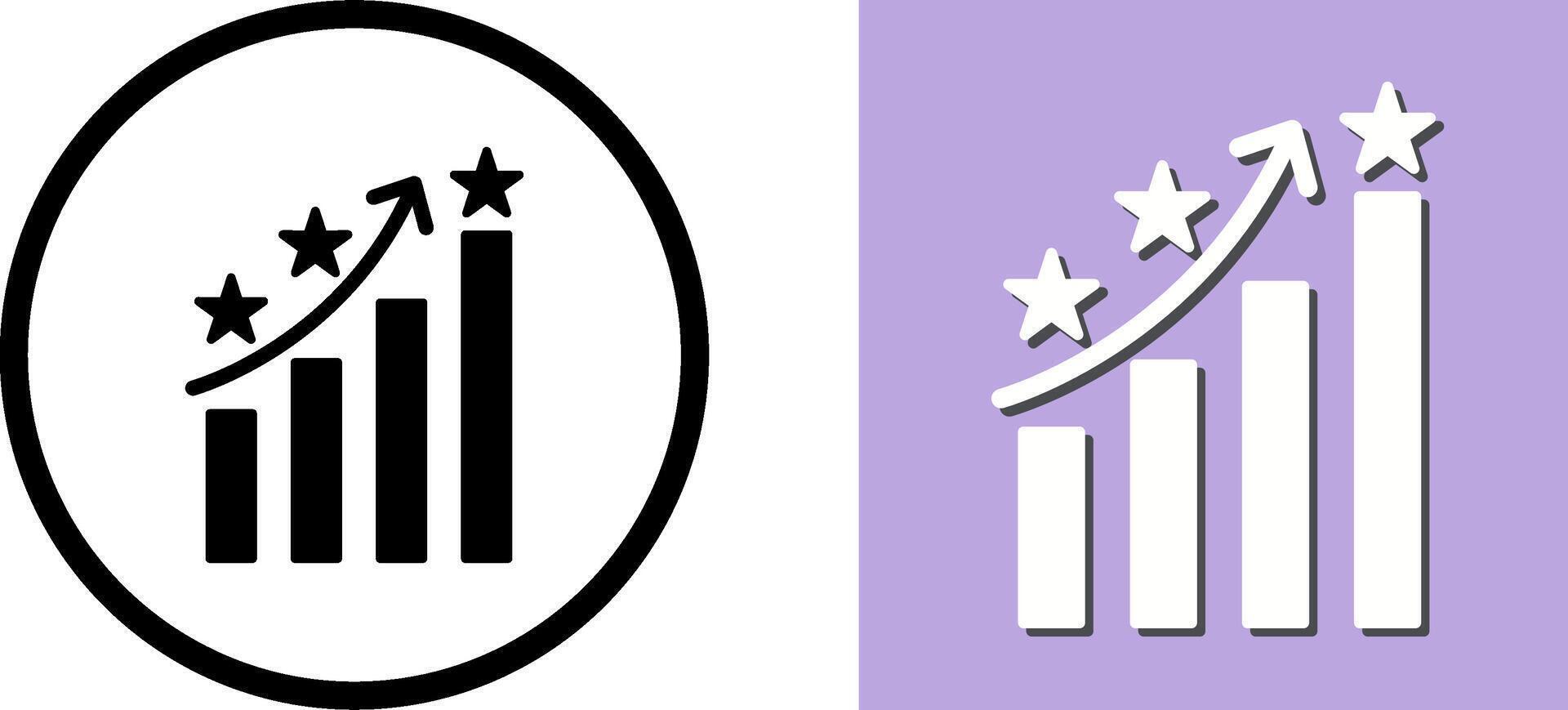 Unique Reputation Management Icon Design vector