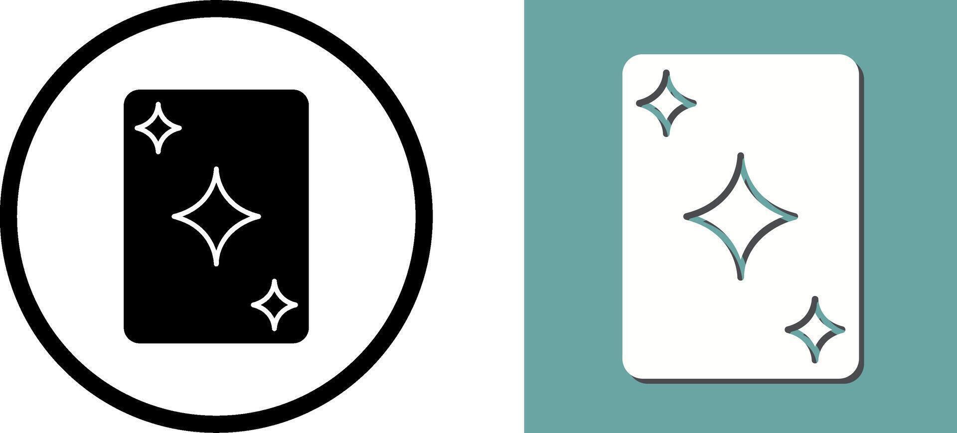 Unique Card Icon Design vector