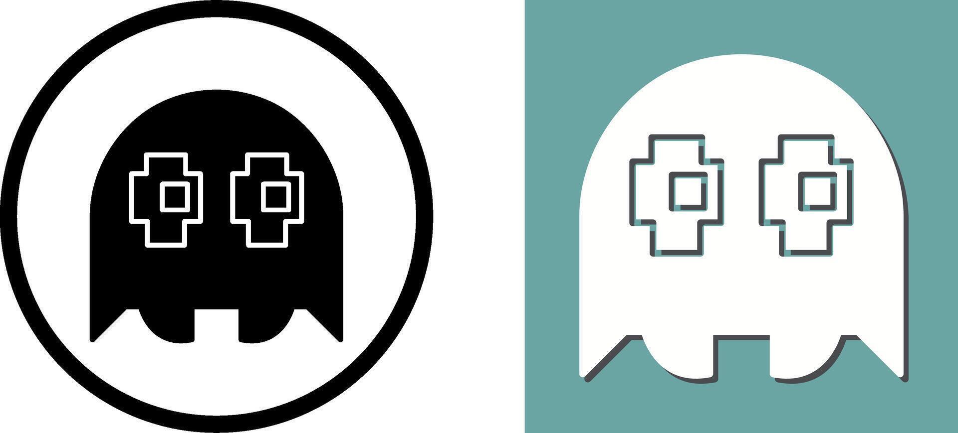Unique Game Character Icon Design vector