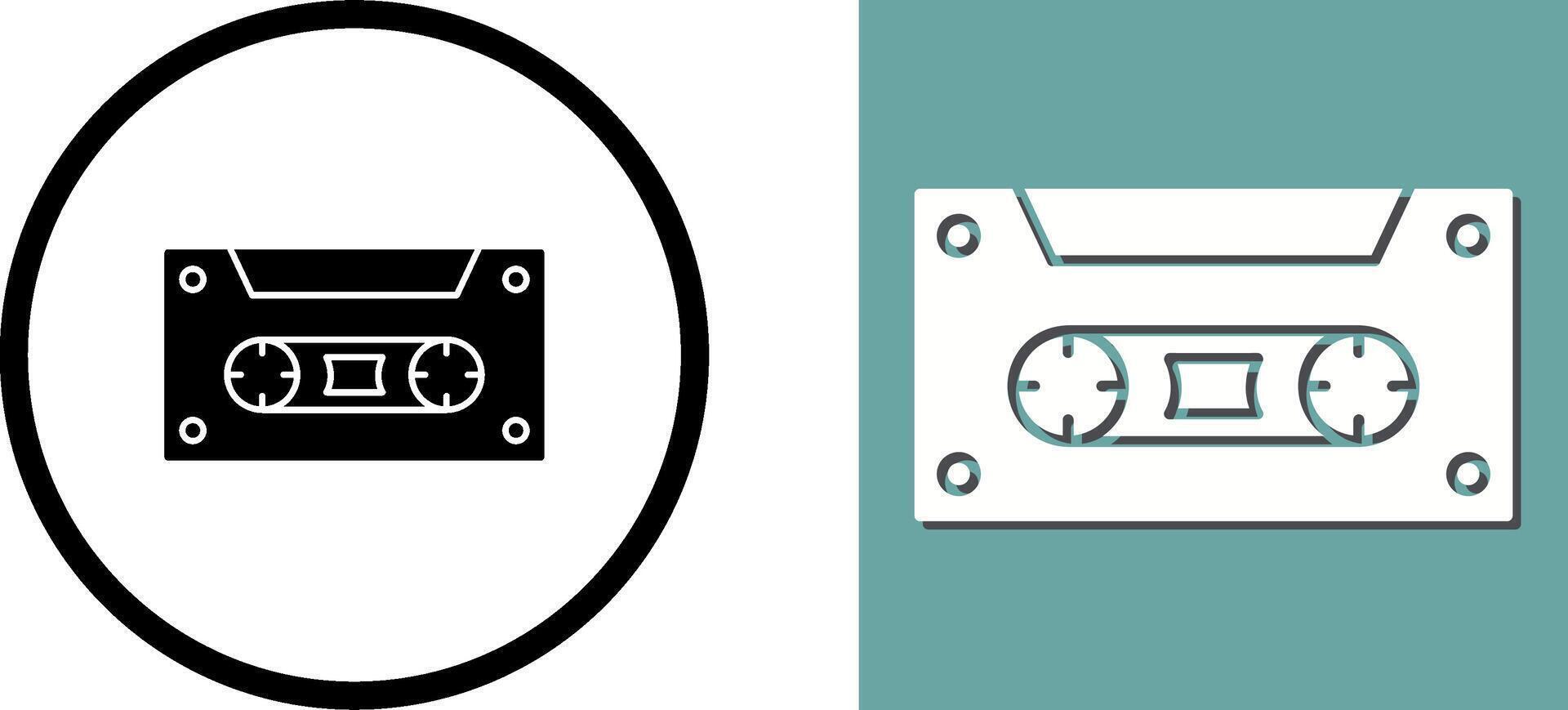 Casette Icon Design vector