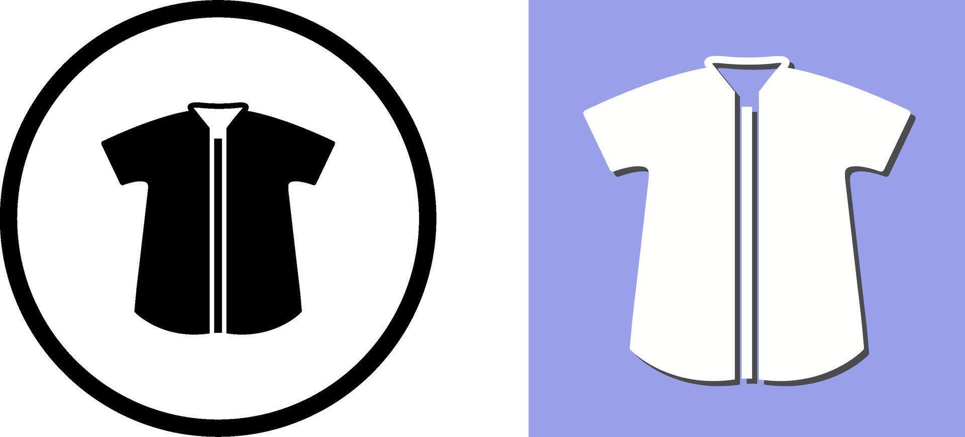 Check Shirt Icon Design vector
