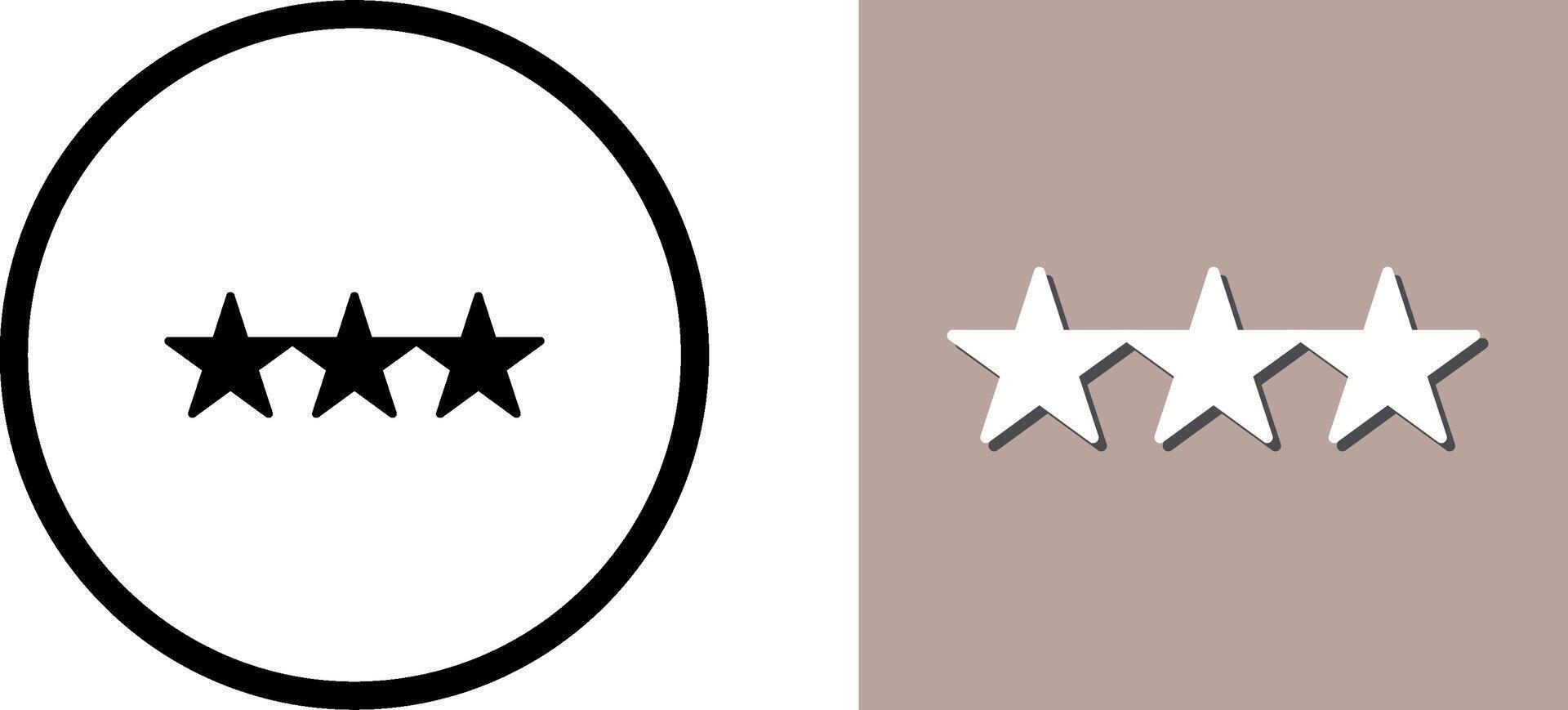 Stars Icon Design vector