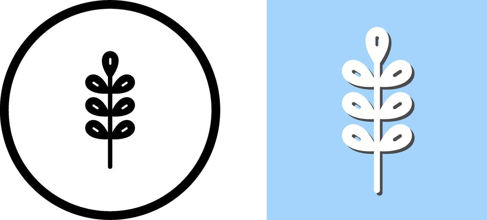 Barley Icon Design vector