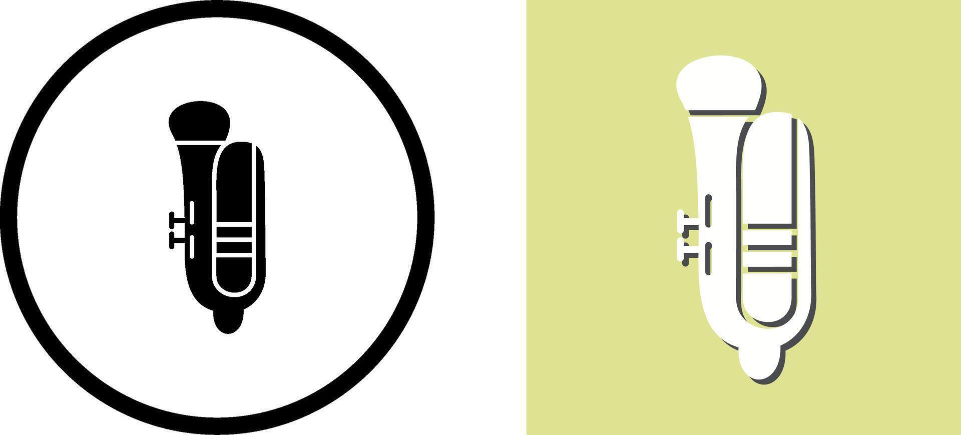Tuba Icon Design vector