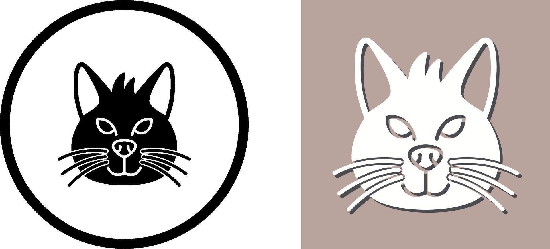Cat Icon Design vector