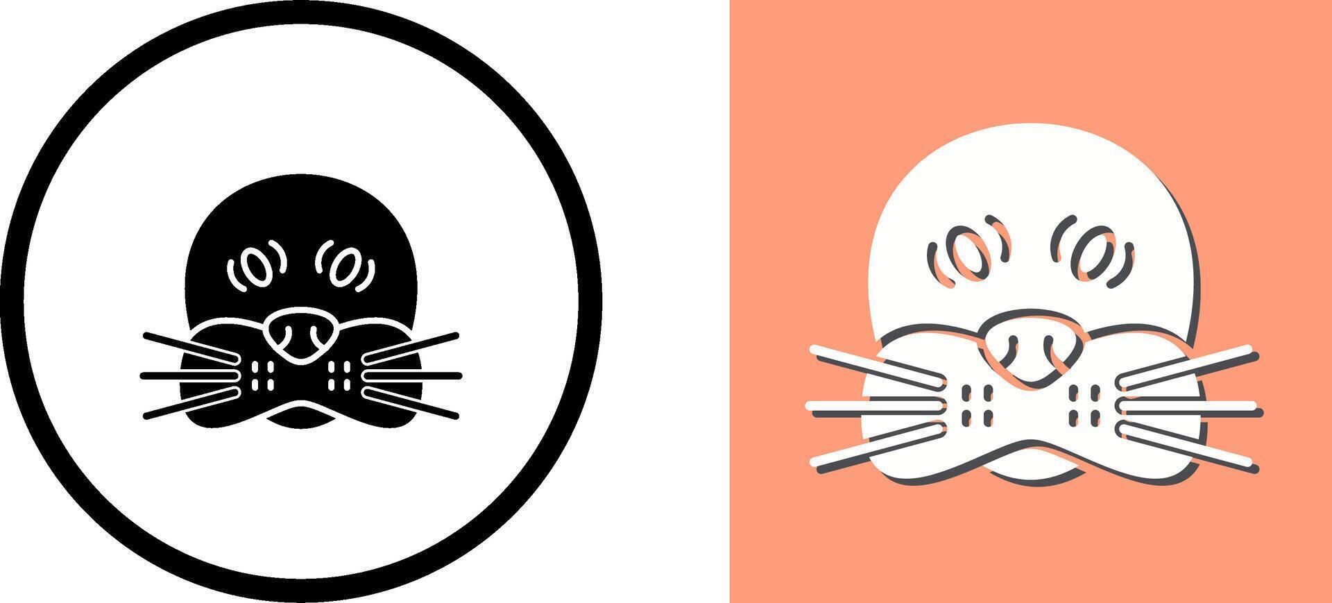 Seal Icon Design vector