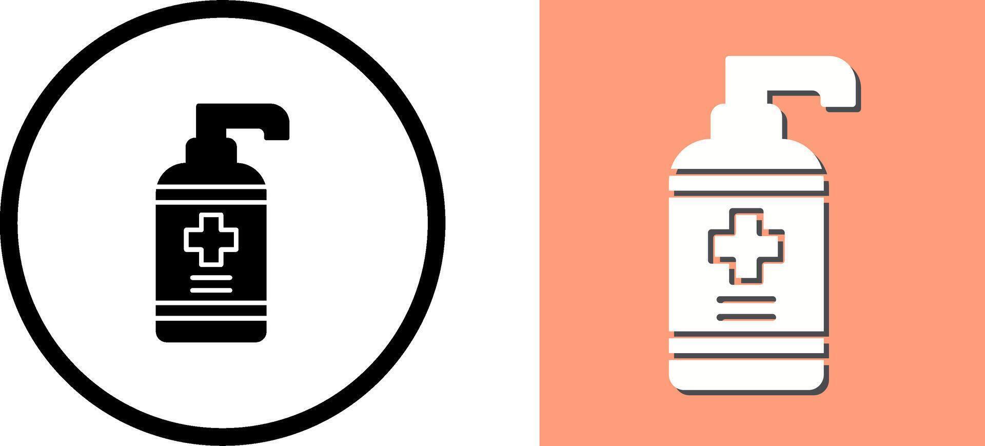 Antiseptic Icon Design vector