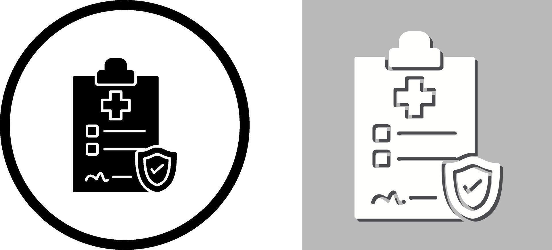 Health Protection Icon Design vector