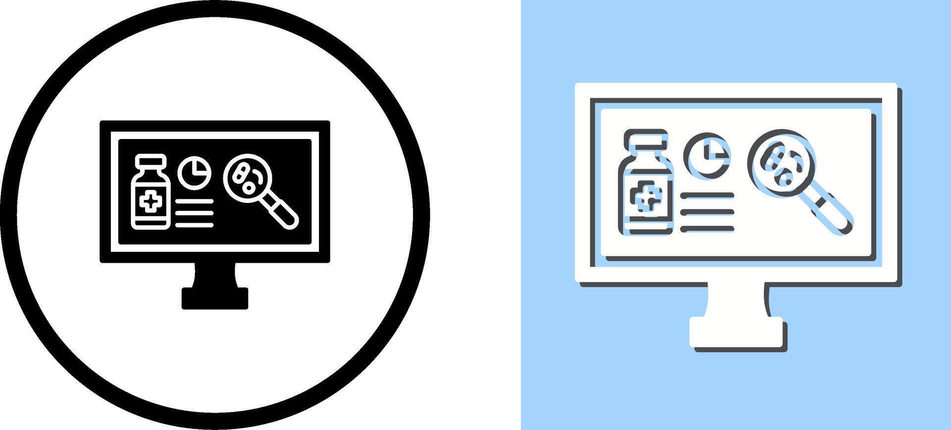 Research Icon Design vector