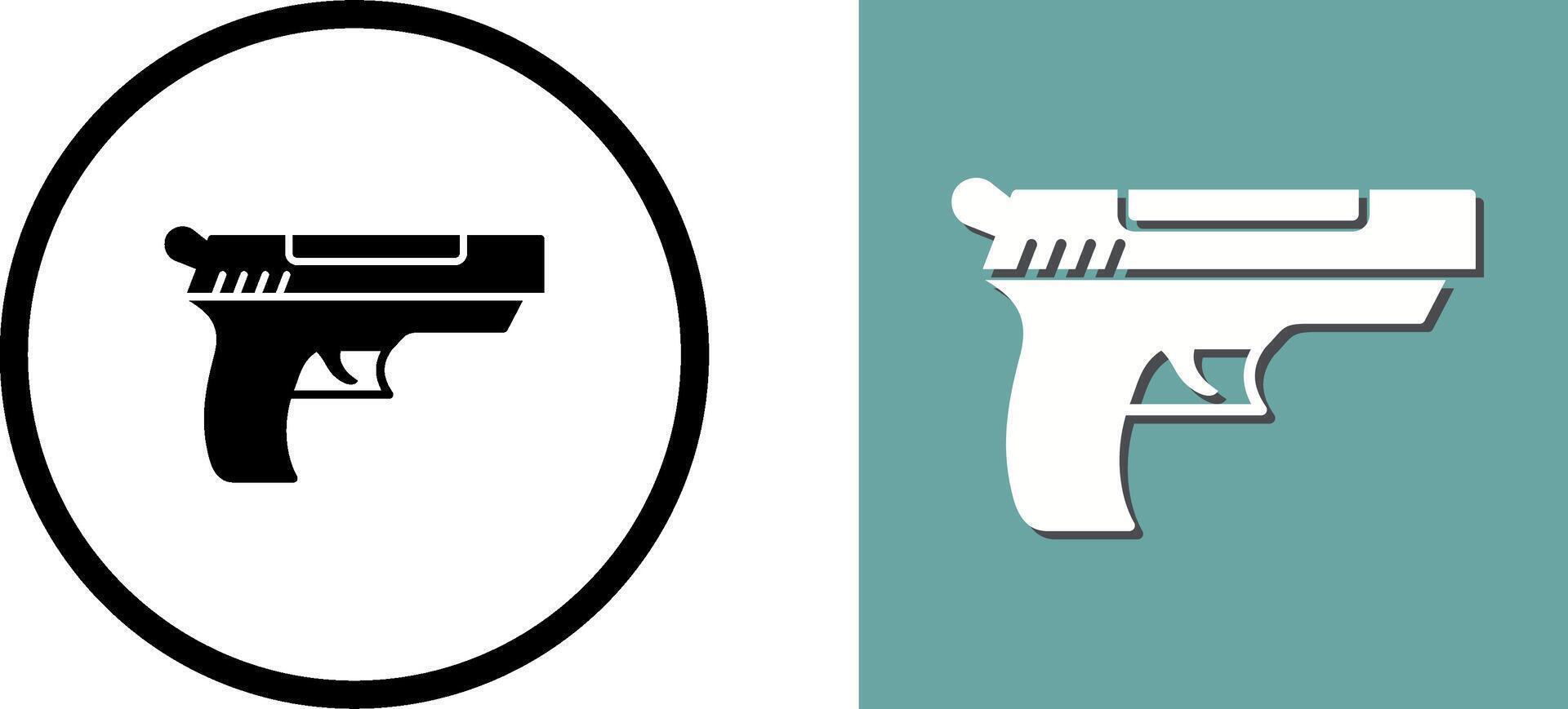 Gun Icon Design vector