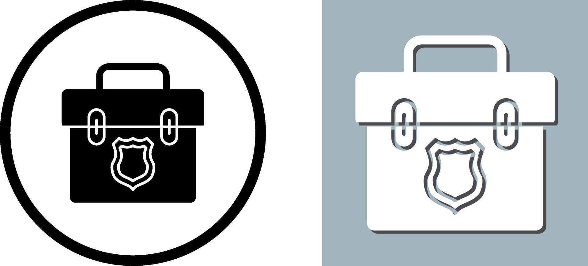Suitcase Icon Design vector