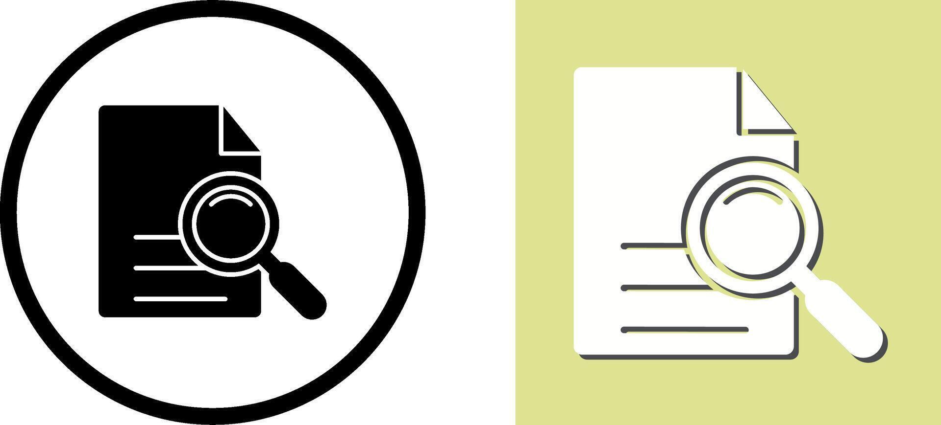 search Icon Design vector