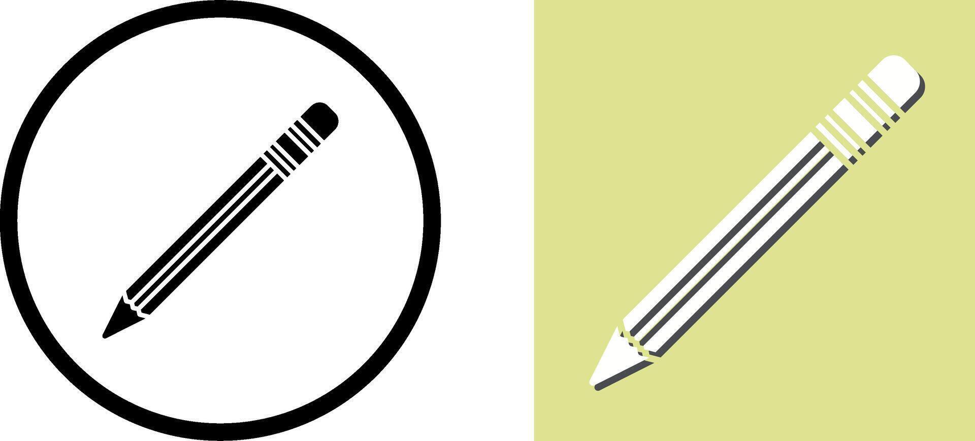Pencil Icon Design vector