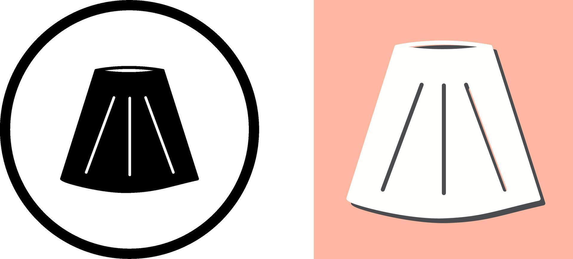 Skirt Icon Design vector