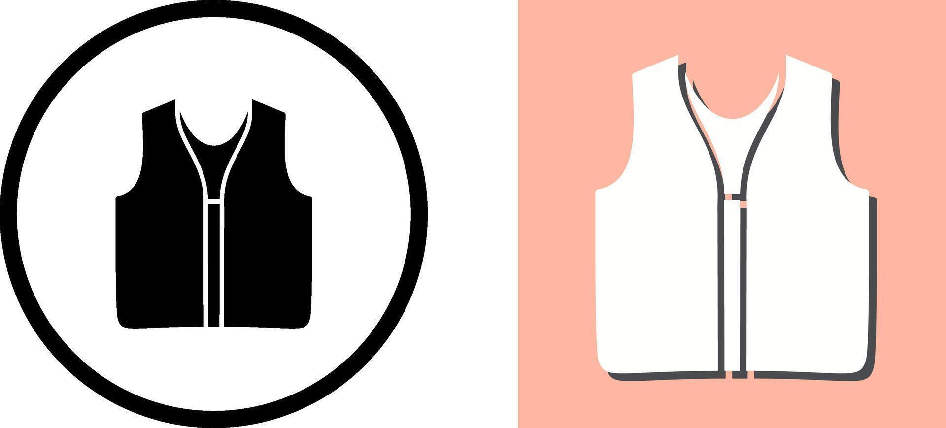 Swimming Vest Icon Design vector