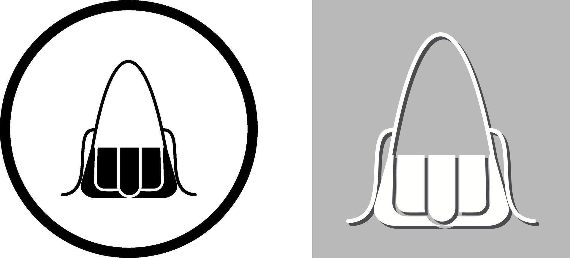 Bag Icon Design vector