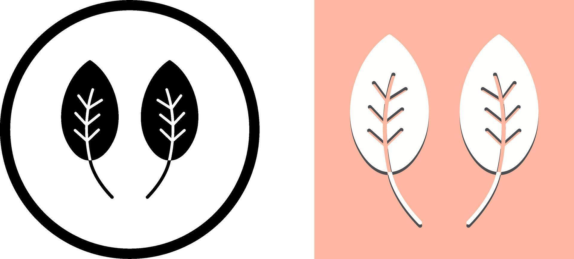 Herb Icon Design vector