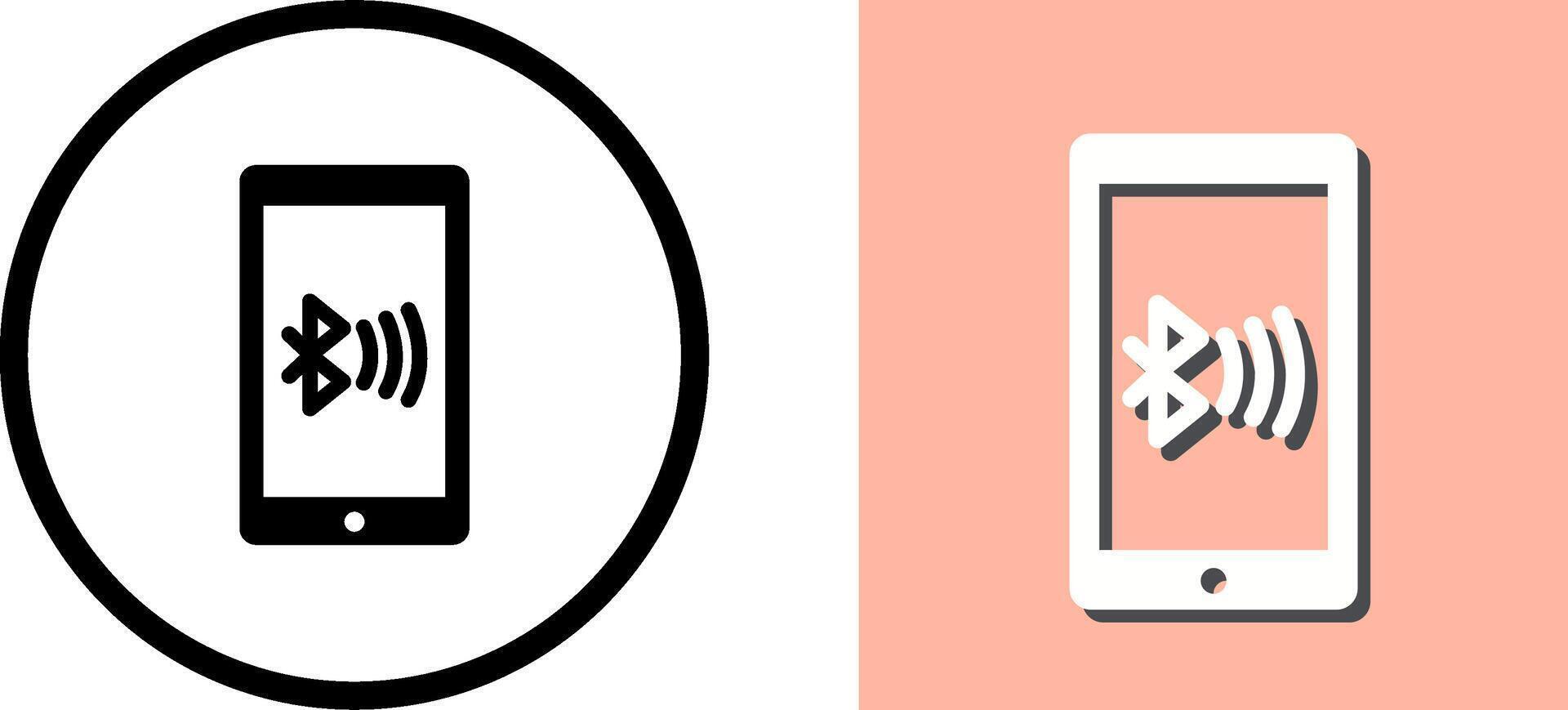 Connected Device Icon Design vector