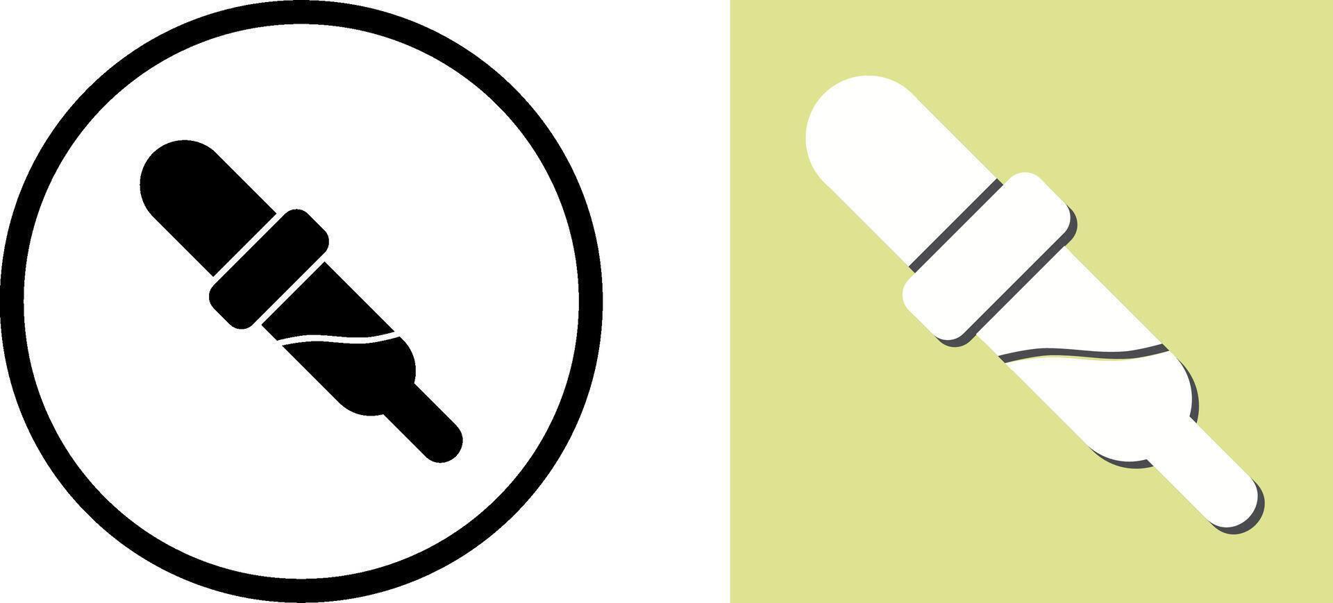 Dropper Icon Design vector
