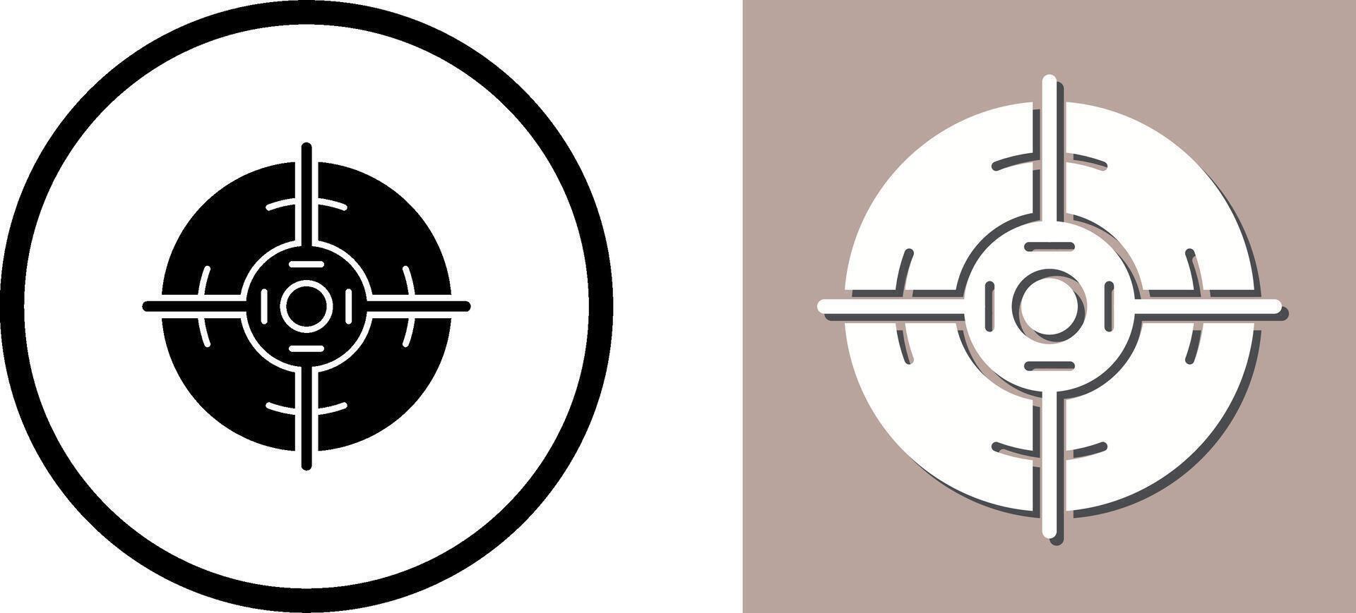 Target Icon Design vector