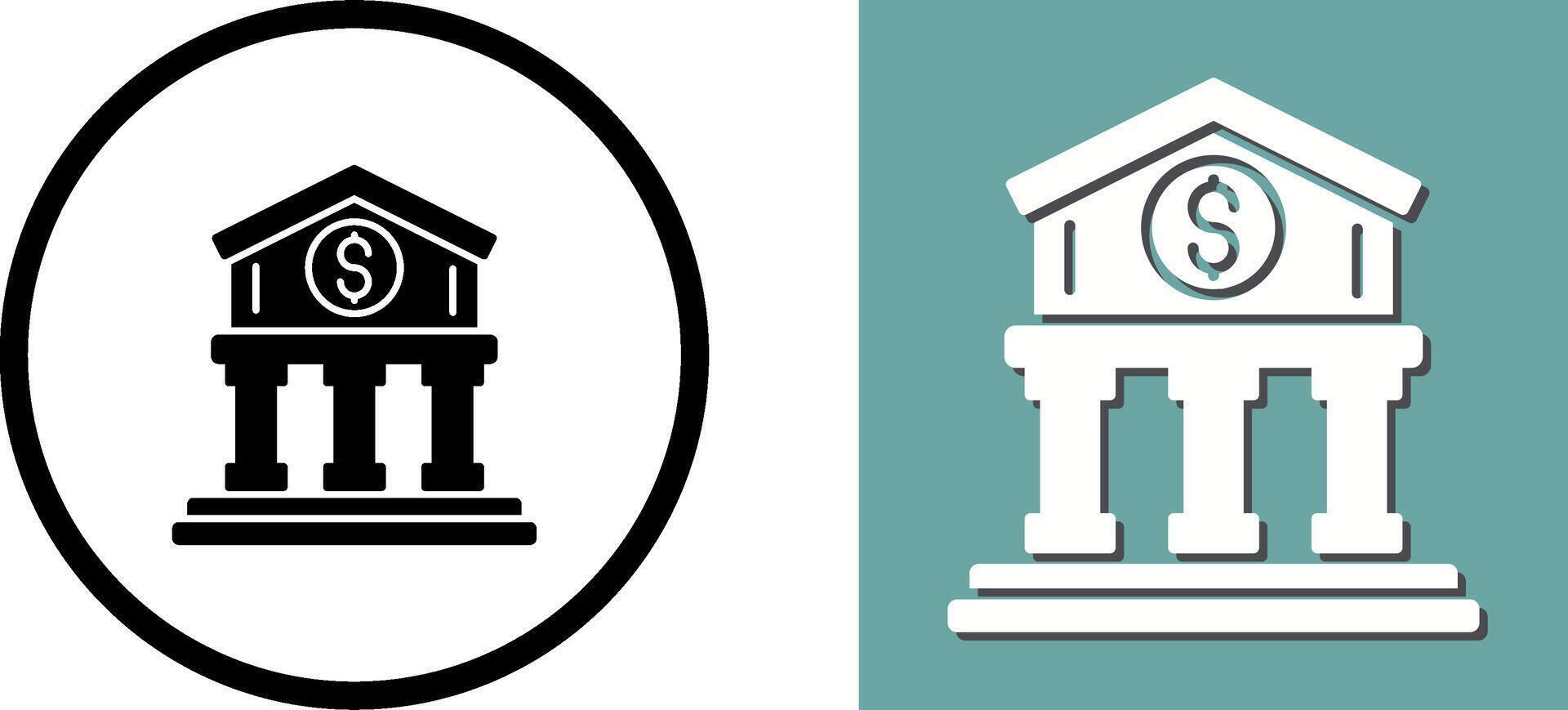 Bank Icon Design vector