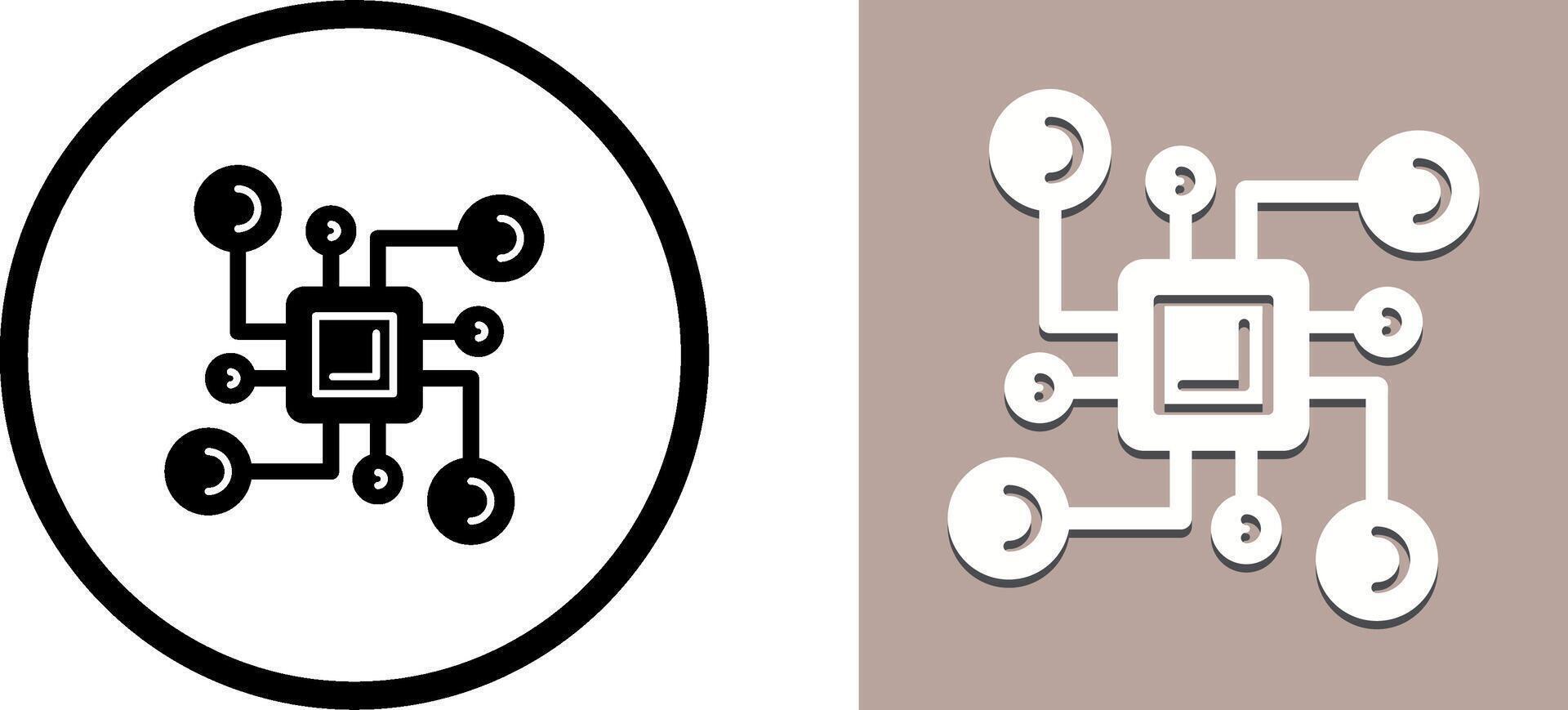 Connection Icon Design vector