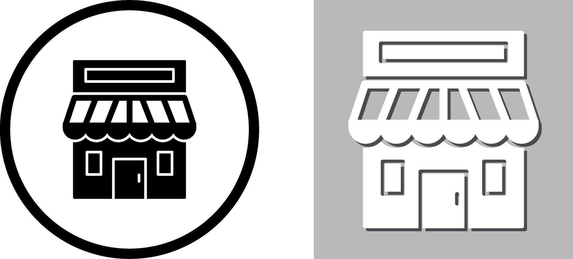 Retail Place Icon Design vector