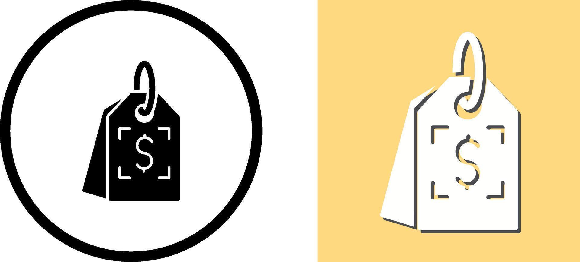 Price Tag Icon Design vector
