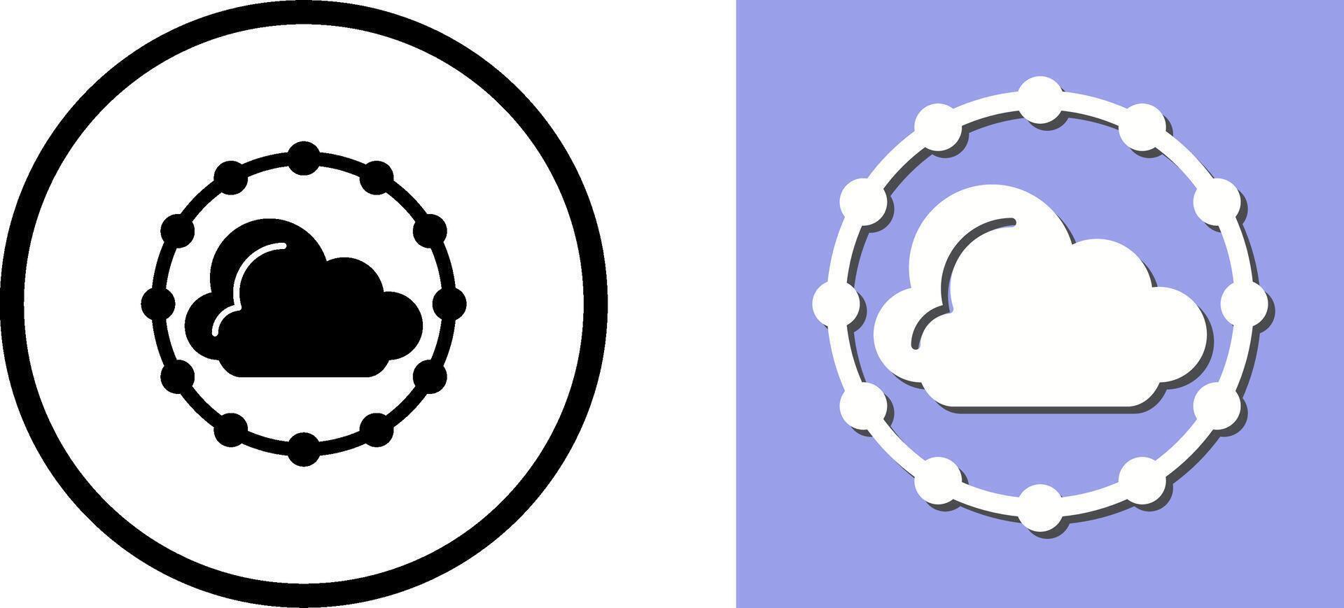 Cloud Icon Design vector