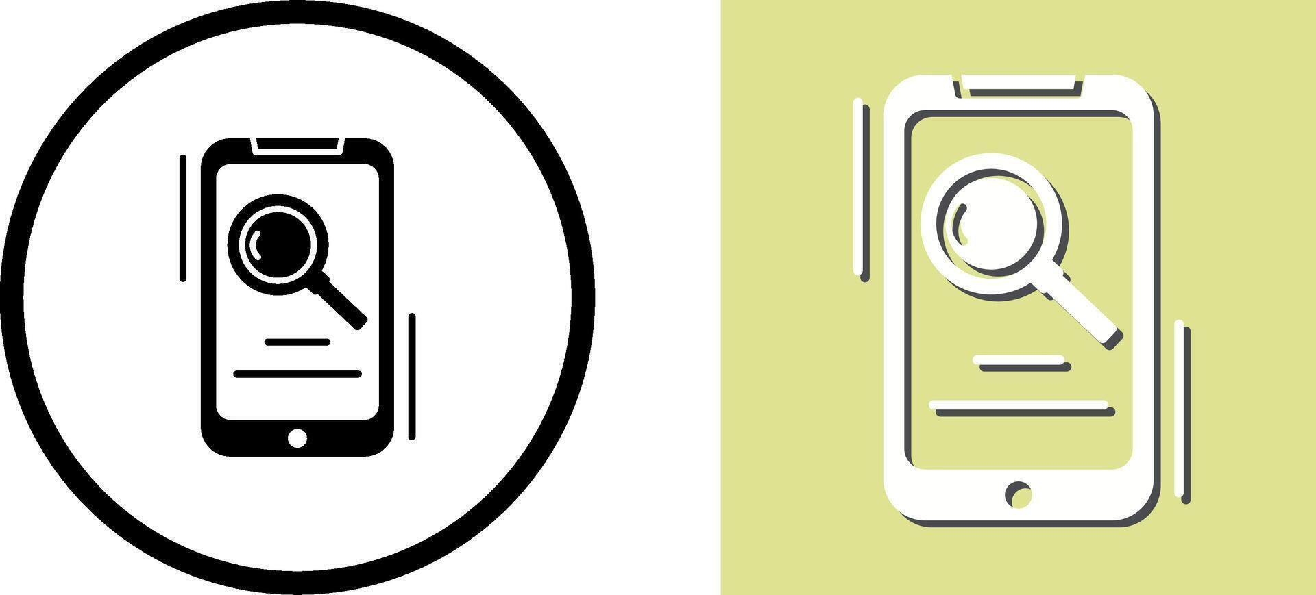 Search Icon Design vector