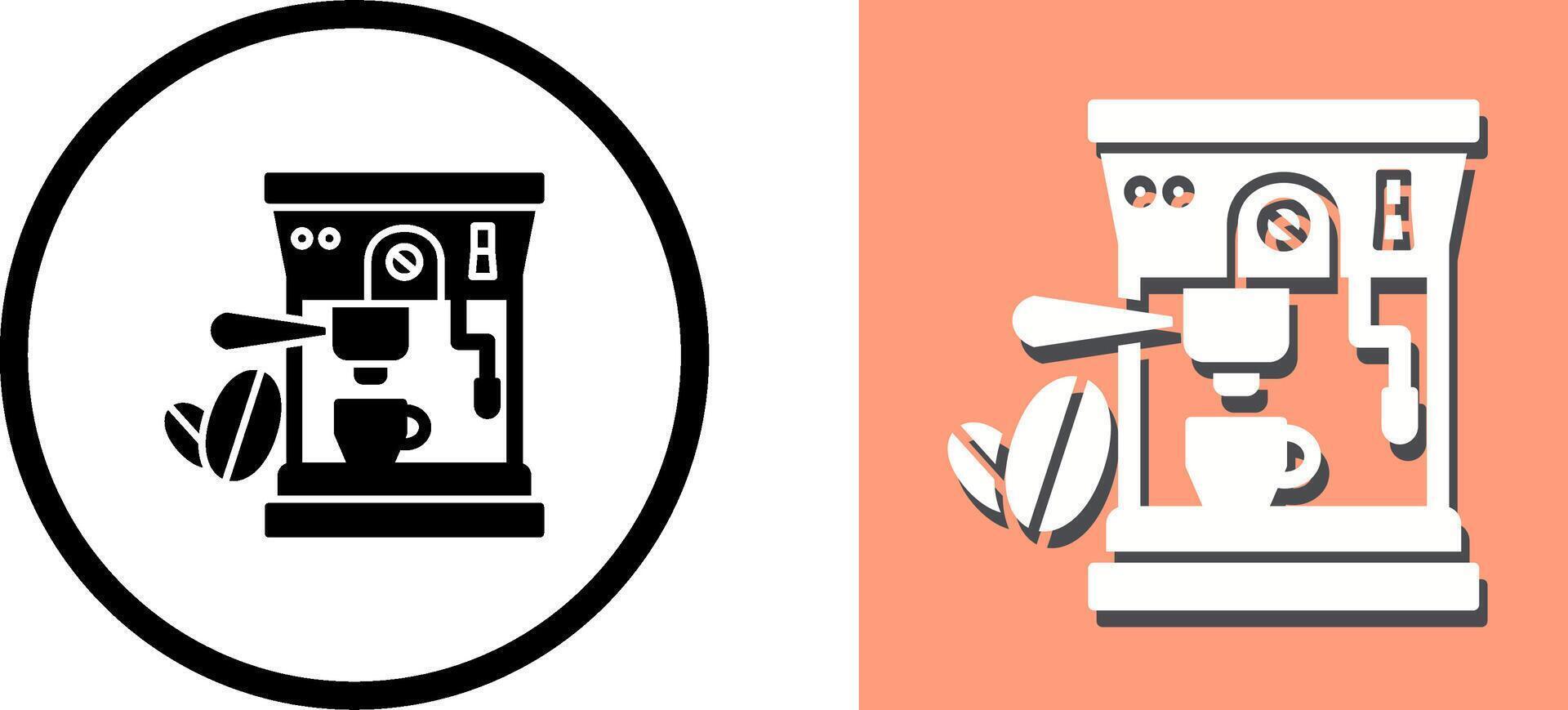 Coffee Machine Icon Design vector