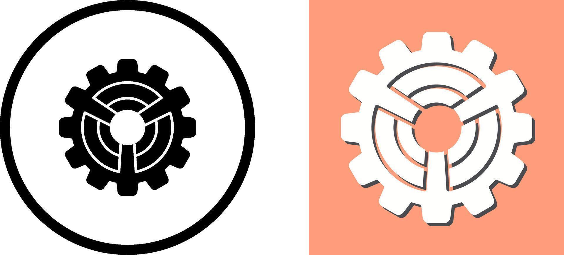 Settings Icon Design vector