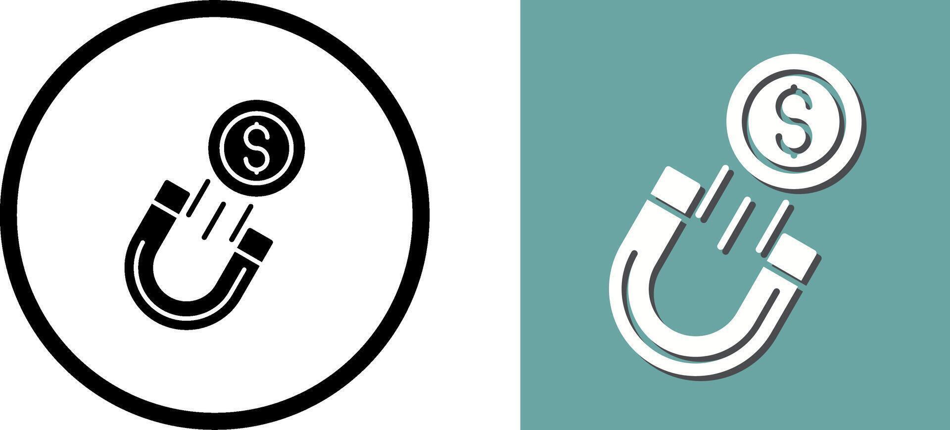 Stealing Money Icon Design vector