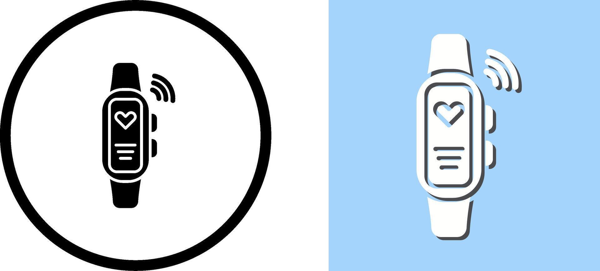 Smart Band Icon Design vector