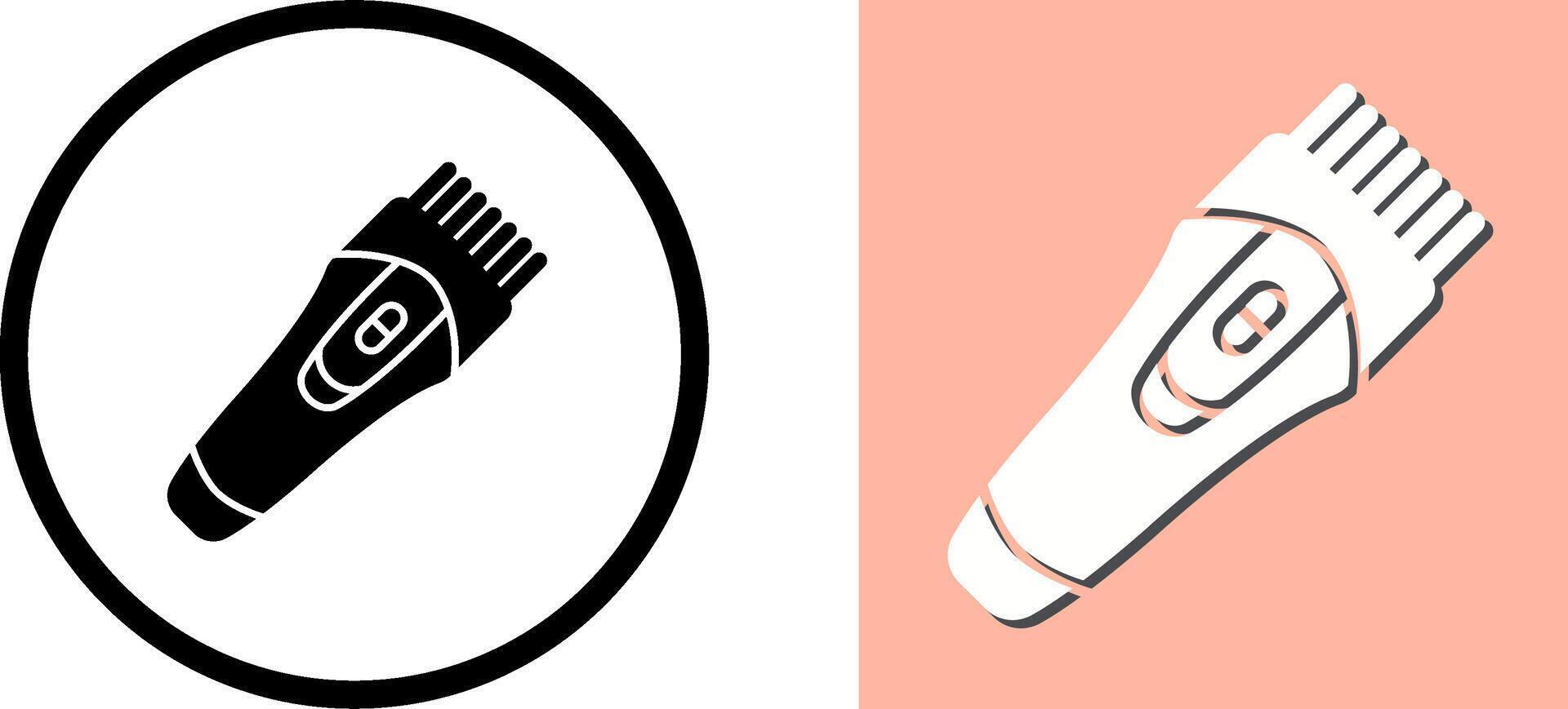 Trimmer Icon Design vector