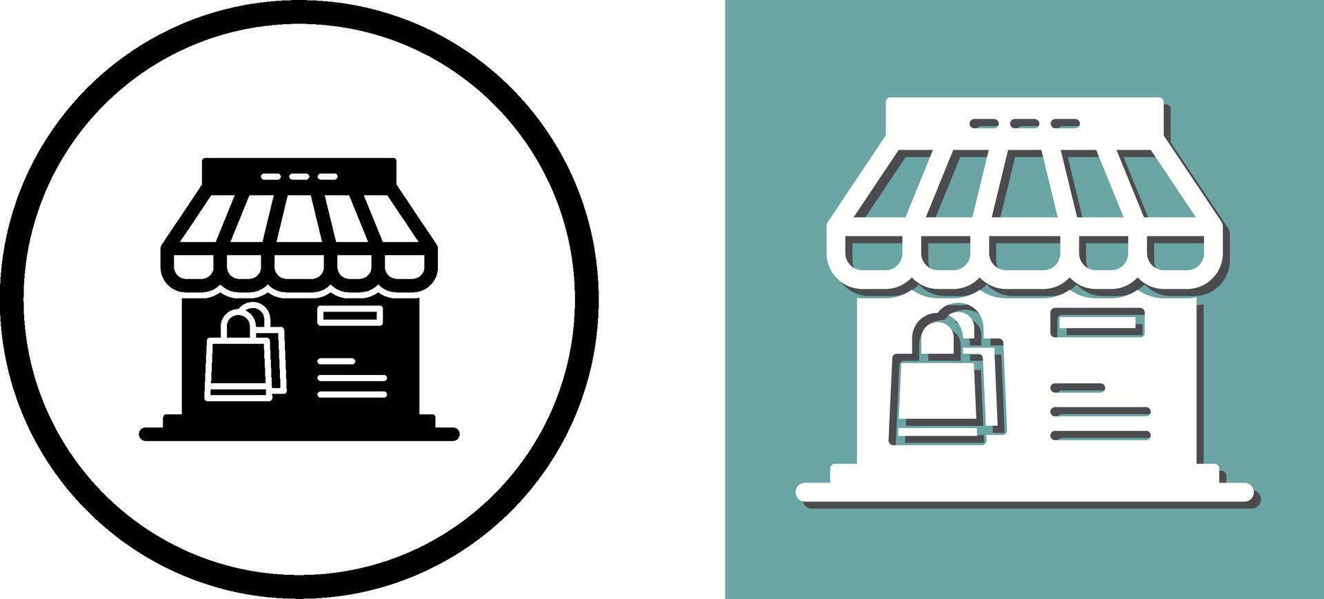 Shop Icon Design vector