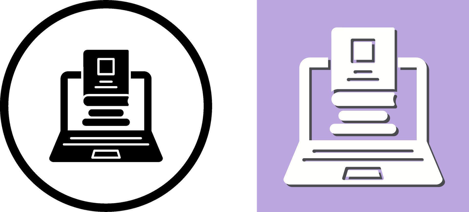 Laptop Icon Design vector