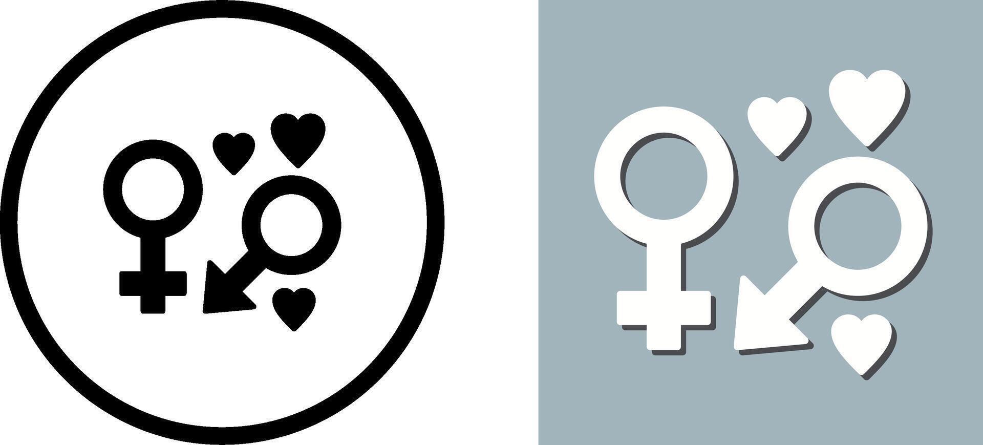 Genders Icon Design vector