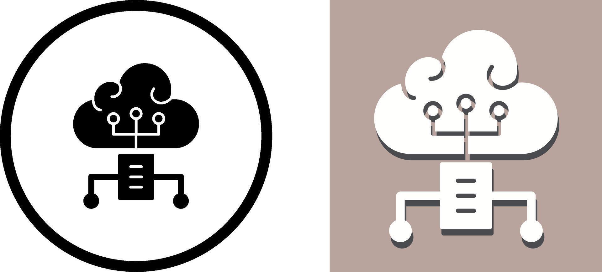 Cloud Computing Icon Design 44484876 Vector Art at Vecteezy