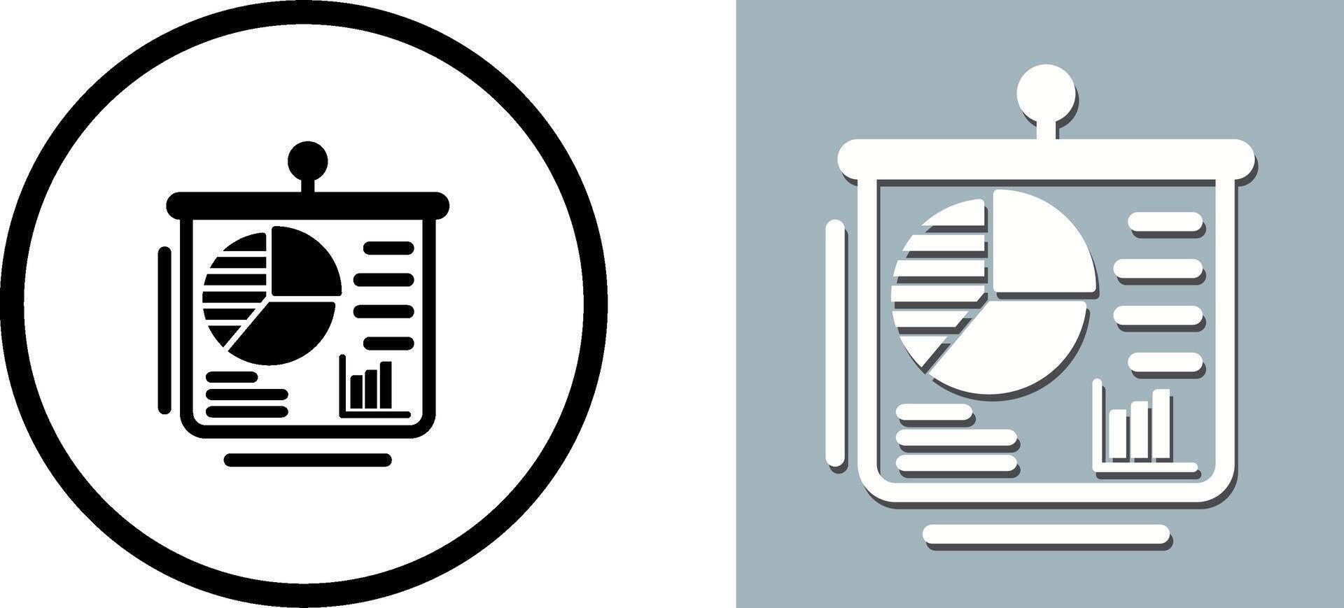 Presentation Icon Design vector
