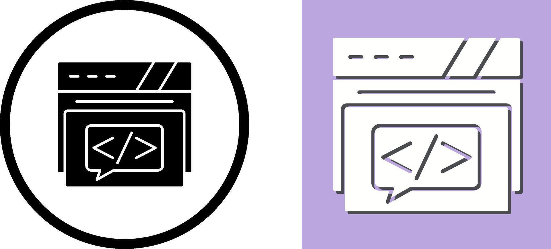 Message Icon Design vector